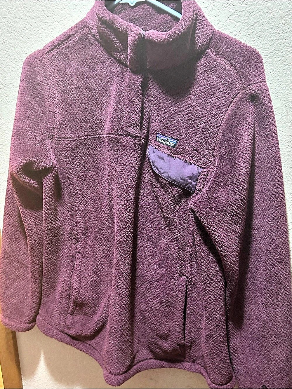 Patagonia Women's Re-Tool Snap-T Pullover Purple Large